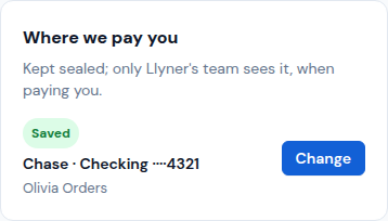 Where we pay you