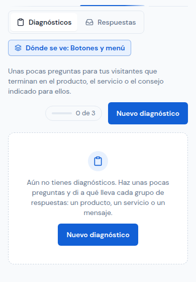 Tus diagnósticos
